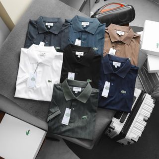 Áo thun polo nam. Vải Rayon hãng dư cao cấp, sợi dệt mềm mịn.