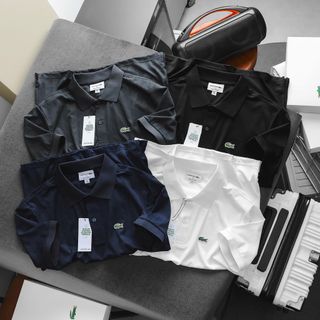 Áo thun polo nam. Vải Rayon hãng dư cao cấp, sợi dệt mềm mịn.