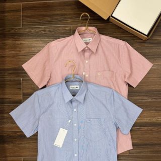 SƠMI TAY NGẮN NEW. Chất cotton lụa mềm mịn, mặc nhẹ và thoải mái.
