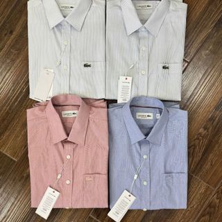 SƠMI TAY NGẮN NEW.  Chất cotton lụa mềm mịn, mặc nhẹ và thoải mái.