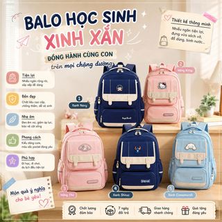🎒✨ BALO TIỂU HỌC A2697 – XINH XẮN, NĂNG ĐỘNG, ĐI HỌC CỰC ĐÁNG YÊU! 🌸