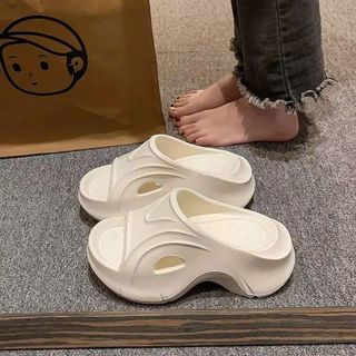 🌷 Dép nữ viền sóng EVA nguyên khối đế 7cm – SONGU