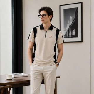 Áo Polo Vaumont Cotton Cao cấp. Chất vải cotton Cloudtouch.