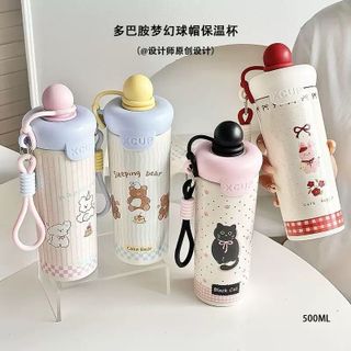Cốc cách nhiệt 2026 cốc nước inox mới lạnh bạo chúa ống hút cốc cách nhiệt cốc nước sinh viên di độ
