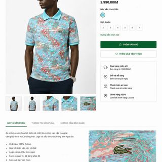 POLO NAM COTTON NEW. Chất cotton hoạ tiết in cao cấp.