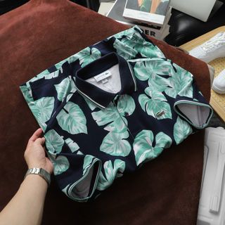 POLO NAM COTTON NEW. Chất cotton hoạ tiết in cao cấp.