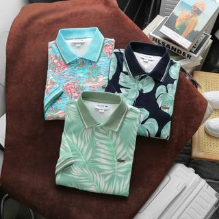 POLO NAM COTTON NEW. Chất cotton hoạ tiết in cao cấp.