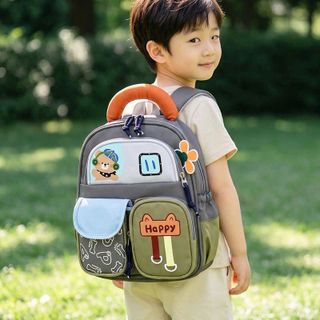 💕 BALO MẦM NON A2659 – Nhiều Ngăn Tiện Lợi, Gọn Gàng Cho Bé Mỗi Ngày