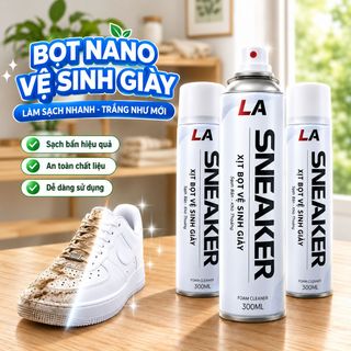 Xịt bọt vệ sinh giày LA Sneaker