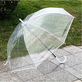Ô dù che mưa nắng trong suốt, deco chụp ảnh cá nhân hội nhóm cực xinh