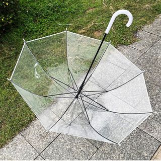 Ô dù che mưa nắng trong suốt, deco chụp ảnh cá nhân hội nhóm cực xinh