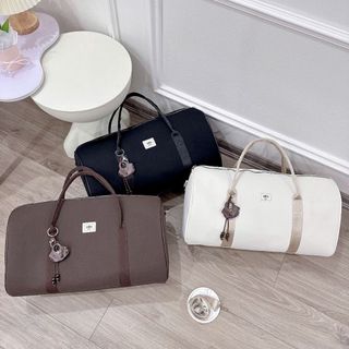 TÚI DU LỊCH DÁNG TRỐNG W872 – SIZE TO, FORM RỘNG, KÈM CHARM