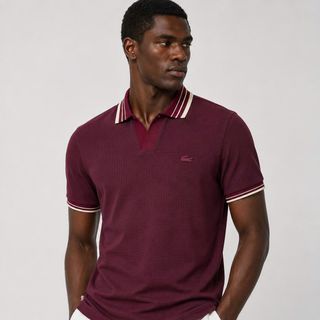 Áo thun polo nam.  Chất liệu Cotton  (cotton gai dệt kim) cao cấp  → Vải dày vừa phải, mềm mại, co giãn nhẹ.