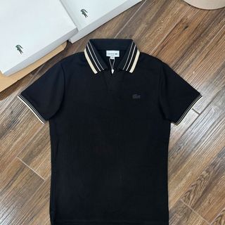 Áo thun polo nam.  Chất liệu Cotton  (cotton gai dệt kim) cao cấp  → Vải dày vừa phải, mềm mại, co giãn nhẹ.