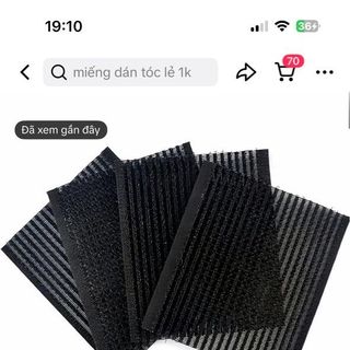 Miêng dán tóc mái