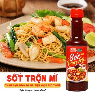 [Combo 2 món] Sốt trộn mì 300g và Ớt Rim 140g Làng Chài Xưa - Trộn mì cay thấm đậm từng sợi mì