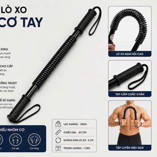 THANH LÒ XO TẬP CƠ TAY 30KG (T30)