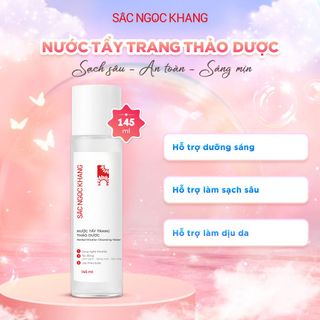 Nước Tẩy Trang Thảo Dược Sắc Ngọc Khang [Chai 145ml]