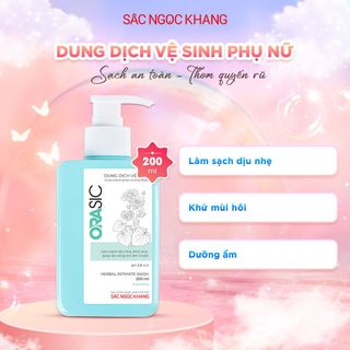Dung Dịch Vệ Sinh Thảo Dược Orasic [Chai 200ml]