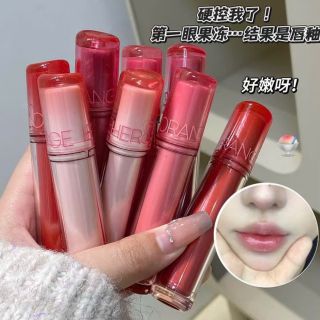 SON HERORANGE THẠCH – SON TINT BÓNG MÔI CĂNG MỌNG, MÀU HỒNG ĐỎ NGỌT NGÀO
