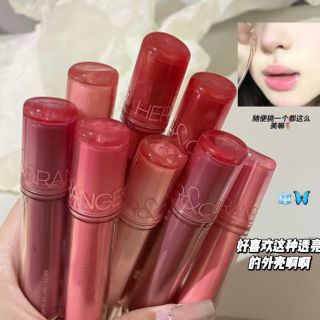 SON HERORANGE THẠCH – SON TINT BÓNG MÔI CĂNG MỌNG, MÀU HỒNG ĐỎ NGỌT NGÀO