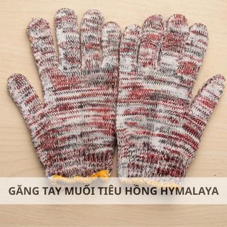 100 Đôi Găng Tay Len Dệt 7 Kim Nhiều Màu Việt Dương Dày Dặn Bảo Hộ Lao Động - GD7KIM