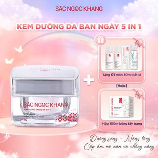 Kem Dưỡng Trắng Da Ban Ngày 5 in 1 [Hũ 30g] KÈM QUÀ TẶNG