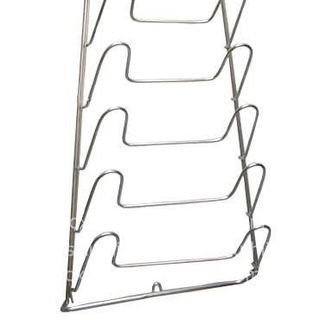 KỆ INOX 6 TẦNG TREO GÁC NẮP NỒI LOẠI LỚN 52cm