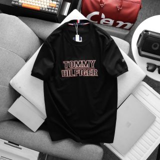 Mẫu áo thun logo thêu nổi chi tiết sắc nét, full tem tag, chất cotton 4c dày dặn, co giãn mền mịn mát, bảng màu basic.