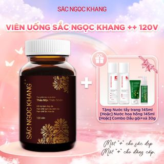Viên Uống Sắc Ngọc Khang ++ [Hộp 120 Viên] KÈM QUÀ TẶNG