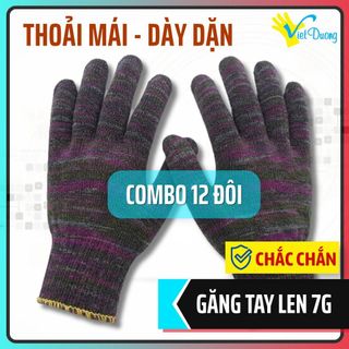 [ Loại Dày ] Bao tay len lao động, găng tay len lao động