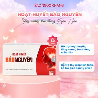 Viên Uống Hoạt Huyết Bảo Nguyên [Hộp 30 Viên]