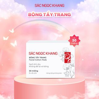 Bông tẩy trang [30 miếng]