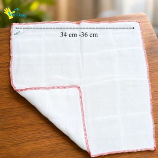 Set 5 Khăn Đa Năng VIỆT DƯƠNG 100% Sợi Bông, Mềm Mại, Thấm Hút Tốt, Dùng Lau Mặt, Lau Bếp, Lau Bàn - KHANSET5
