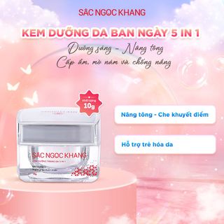 Kem Dưỡng Trắng Da Ban Ngày 5 in 1 [Hũ 10g]