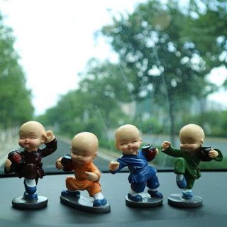 BỘ 4 CHÚ TIỂU MÚA VÕ ÔM BÌNH RƯỢU