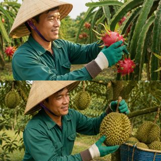 Găng Tay Hái Sầu Riêng VIỆT DƯƠNG Hạn Chế Đâm Xuyên Từ Gai, Dùng Cho Làm Vườn, Xây Dựng, Công Nghiệp - GDCBO