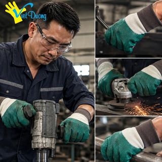 Găng Tay Hái Sầu Riêng VIỆT DƯƠNG Hạn Chế Đâm Xuyên Từ Gai, Dùng Cho Làm Vườn, Xây Dựng, Công Nghiệp - GDCBO