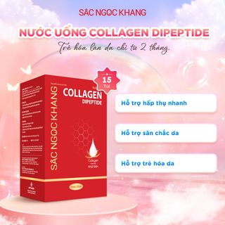 Nước Uống Collagen Dipeptide Sắc Ngọc Khang [Hộp 15 Túi]