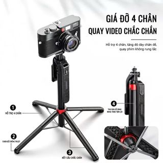 GẬY CHỤP ẢNH 4 CHÂN P185 (T50)