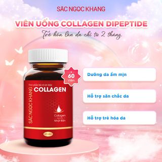 Viên Uống Collagen Dipeptide Sắc Ngọc Khang [Hộp 60 Viên]