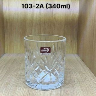 BỘ 6 LY THUỶ TINH WHISKY 340ML KB103-2A (T8)