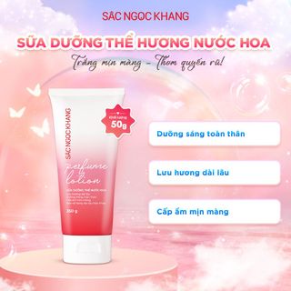 Sữa dưỡng thể hương nước hoa [Tuýp 50g]