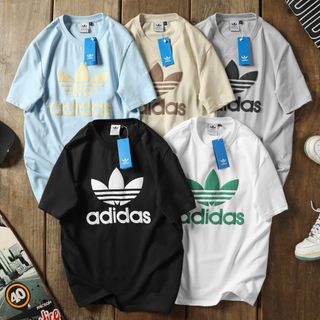 Mẫu áo thun cotton 4c cao cấp.  Phong cách trẻ trung, cá tính, form unisex nam nữ đều có thể mặc.