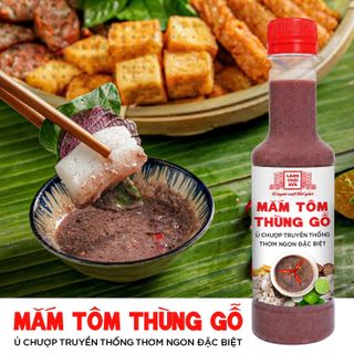[Combo 3 dòng MẮM SẠCH] Mắm tôm thùng gỗ 290g, mắm ruốc sạch 260g, mắm nêm sạch 300g Làng Chài Xưa