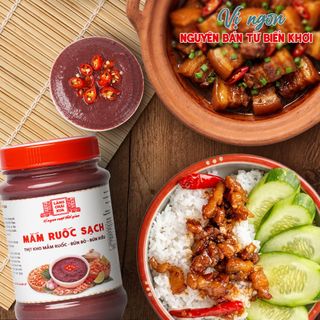 [Combo 3 dòng MẮM SẠCH] Mắm tôm thùng gỗ 290g, mắm ruốc sạch 260g, mắm nêm sạch 300g Làng Chài Xưa