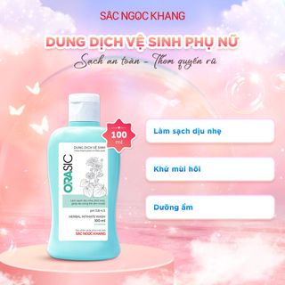 Dung Dịch Vệ Sinh Thảo Dược Orasic [Chai 100ml]