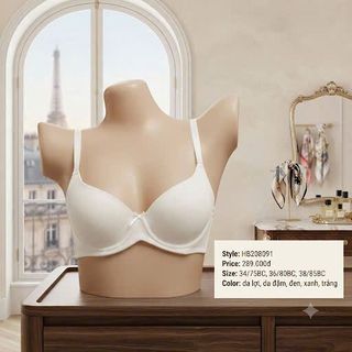 Áo Ngực Mút Mỏng Trơn HB208091
