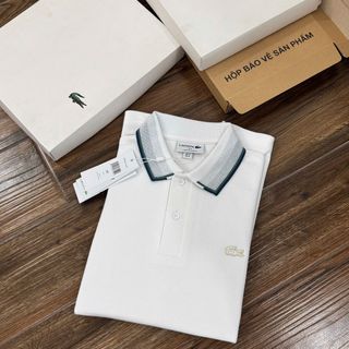 POLO NAM.  Chất liệu cotton piqué (cotton gai) dày vừa phải, mềm mại.  Form Slim Fit ôm vừa vặn.