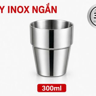 LY INOX 304 2 LỚP 300ml KIỂU NGẤN GORILLA CHEF (T200)
